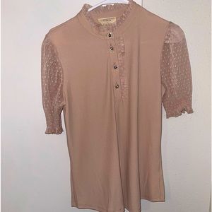 Women’s beige blouse size M